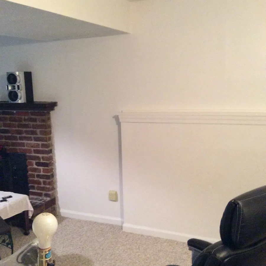 Water damage restoration completed in Burlington basement